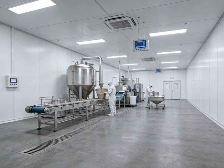 蚌埠廠房裝修：恒溫恒濕車間凈化裝修工程