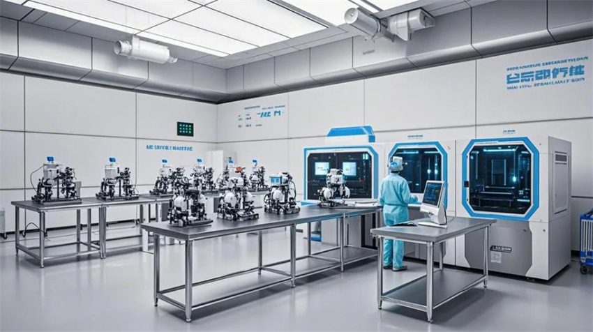 2000平安徽機械人研發實驗室凈化裝修工程