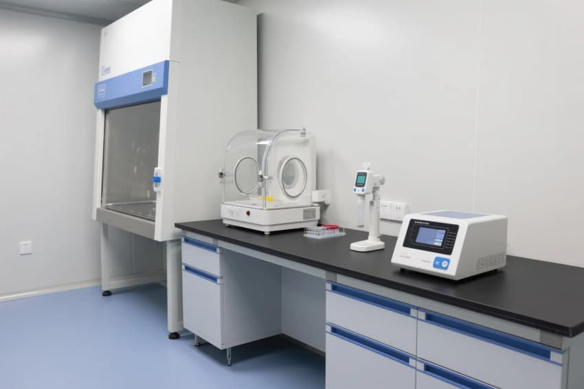 蚌埠1000平實驗室凈化工程裝修效果分享